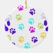 Daddy cat since Photo cute cat セラミックオーナメント (裏面)