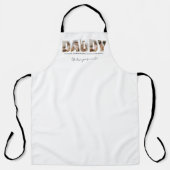 Daddy Chef Photo Collage父の日 エプロン (正面)