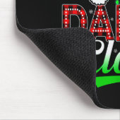 Daddy Claus Christmas Lights Matching Family Xmas  マウスパッド (コーナー)