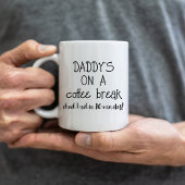 Daddy Coffee Breakおもしろマグカップforパパ コーヒーマグカップ