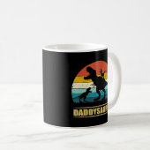 Daddy Dadhysaurus 2子供の父の日Gif コーヒーマグカップ (正面右)