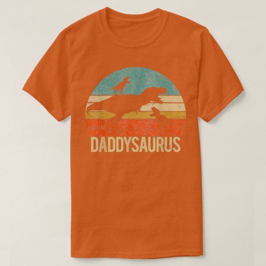 Daddy Davinosaurus 2子供の贈り物のためのパパ Tシャツ (デザイン正面)