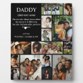 Daddy Definition Photo Collage フォトプラーク (正面)