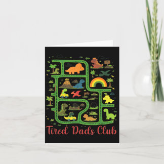 Daddy Dinosaur Dino Land Map Tired Dads Club カード