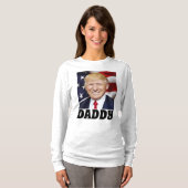 DADDY DONALD TRUMP LADES Tシャツ (正面フル)