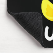 Daddy Duck Birthday Rubber Duck Lover Family Match マウスパッド (コーナー)