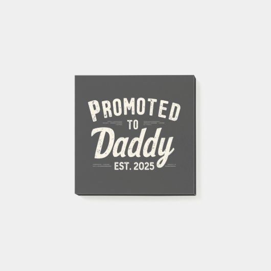 Daddy Estに昇格。2025年パパファーザーズ・デイ ポストイット (正面)