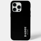 Daddy Est custom  Black &White  iPhone / iPad case Case-Mate iPhoneケース (裏面)