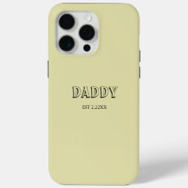 Daddy Est custom iPhone / iPad case iPhone 15 Pro Maxケース