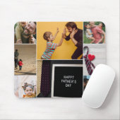 Daddy Father's Dayフォトコラージマウスパッド マウスパッド (マウス)