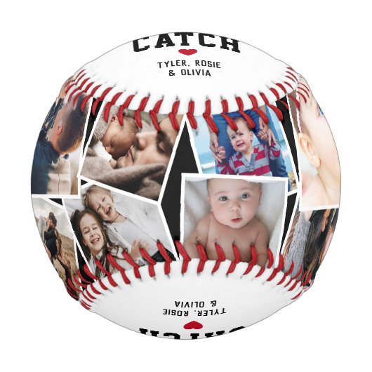 Daddy Father's Day Photo 野球ボール (正面)