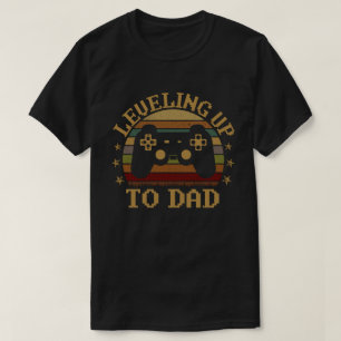 Daddy Gamerの妊娠の発表にレベリング Tシャツ