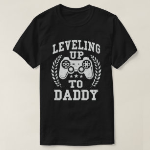 Daddy Gamerの妊娠の発表にレベリング Tシャツ
