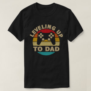 Daddy Gamerの妊娠の発表にレベリング Tシャツ