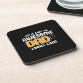 Daddy Gift An 素晴らしパパ コースター (左側)