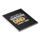 Daddy Gift An 素晴らしパパ ノートパッド (アングル)