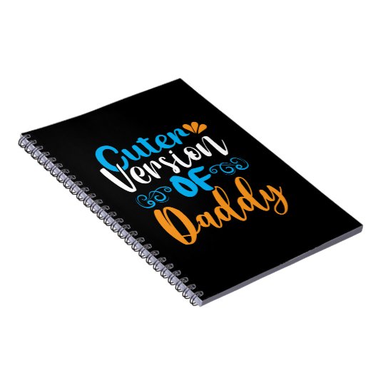 Daddy Gift Cutter Version Of Daddy ノートブック (右側)