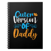 Daddy Gift Cutter Version Of Daddy ノートブック (正面)