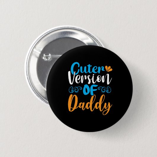 Daddy Gift Cutter Version Of Daddy 缶バッジ (正面&裏面)