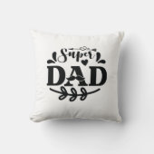 Daddy Gift Super Dad クッション (正面)