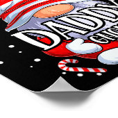 Daddy Gnome Christmas Pajamas Matching Family Grou ポスター (角)