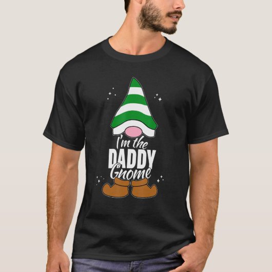 Daddy Gnome Matching Family Group Christmas Party  Tシャツ (正面)