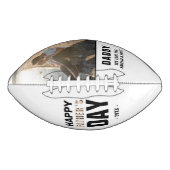 Daddy Happy Father's Day Family Photo アメリカンフットボール (正面)