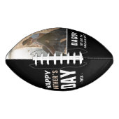 Daddy Happy Father's Day Family Photo アメリカンフットボール (正面)