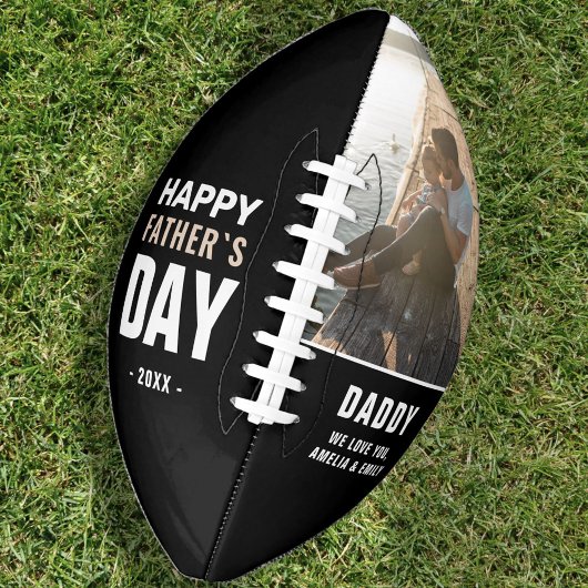 Daddy Happy Father's Day Family Photo アメリカンフットボール