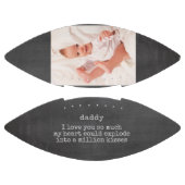 Daddy I love You Posal on Chalkboard - カスタムPhoto アメリカンフットボール (パネル)