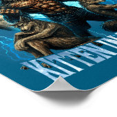 Daddy In The Streets Kitten In The Sheets Funny Al ポスター (角)