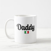Daddy Italian Flag Mug コーヒーマグカップ (左)