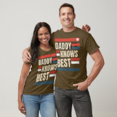 “Daddy Knows Best” | Vintage BBQ & Gift Tシャツ (ユニセックス)