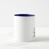 Daddy & Me Mug (スケッチ&タイトルなし) マグカップ (中央)