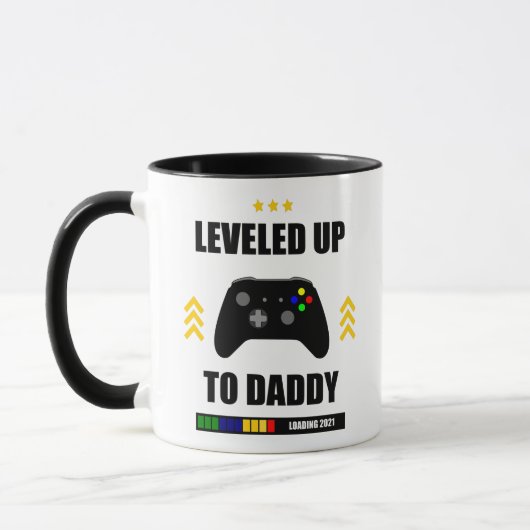 Daddy Mug 2021まで平準化 マグカップ (左)