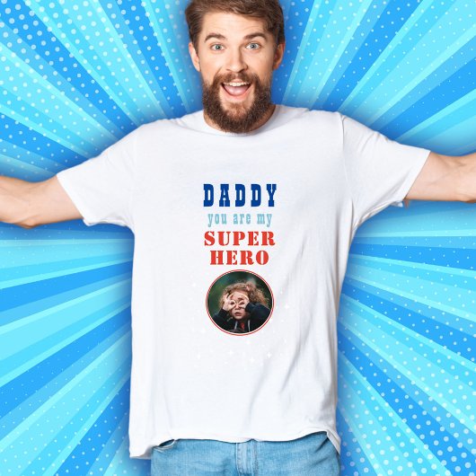 Daddy My すごい Photo Father Tシャツ