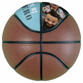 Daddy My Superhero Father's Day 2 Photo Collage バスケットボール (右)