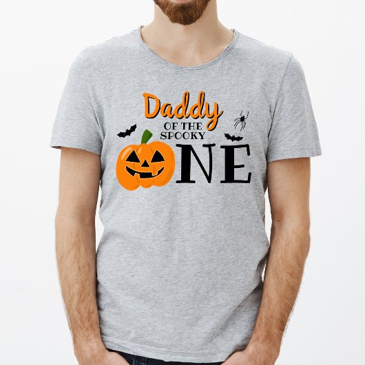Daddy Of The 不気味 One Halloween 1st Birthday Tシャツ
