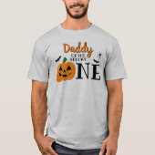 Daddy Of The 不気味 One Halloween 1st Birthday Tシャツ (正面)