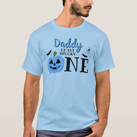 Daddy Of The 不気味 One Halloween 1st Birthday Tシャツ (正面)