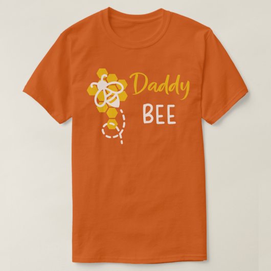 Daddy Of The Bee 1st Birthday Conditions First Bee Tシャツ (デザイン正面)