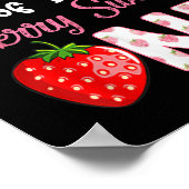 Daddy Of The Berry Sweet One Strawberry First Bird ポスター (角)