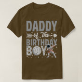 Daddy Of The Birthday Astronaut Boy Space Theme Bd Tシャツ (デザイン正面)