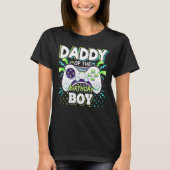 Daddy Of The Birthday Boy Matching Video Game Birt Tシャツ (正面)
