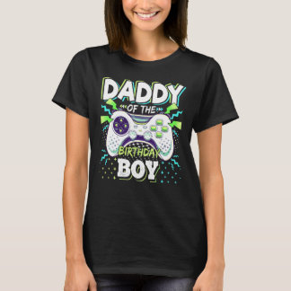 Daddy Of The Birthday Boy Matching Video Game Birt Tシャツ