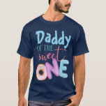 Daddy of the Sweet One Brother 1st Birthday Donut Tシャツ<br><div class="desc">お母さん、パパ、兄さん、姉さんにも合う家族の誕生日シャツをチェック！</div>