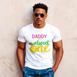 Daddy of the Sweet one pink lemonadeパーティー Tシャツ