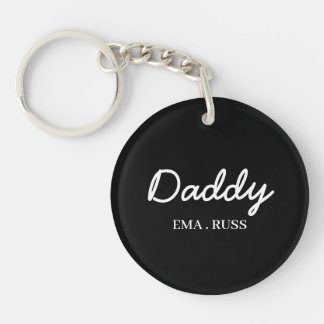 Daddy | Personalized Kids Names Father’s Day Gift キーホルダー