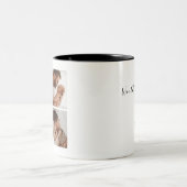 Daddy Photo Mug Worlds Best Daddy Gift ツートーンマグカップ (中央)
