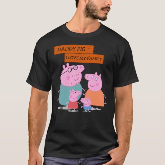 Daddy Pig, I&x27;m an Expert, and おもしろい Cute Light Tシャツ (正面)